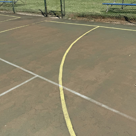Tennis Court Surface Wear